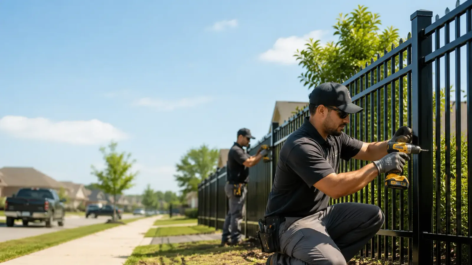 Metal Fence Installation in Berlin Center, OH